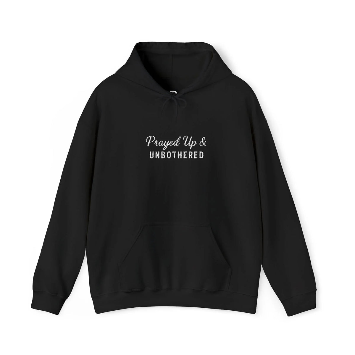 SD Prayed Up & Unbothered Black Hoodie - SIDNEY DREAMS, L.L.C.